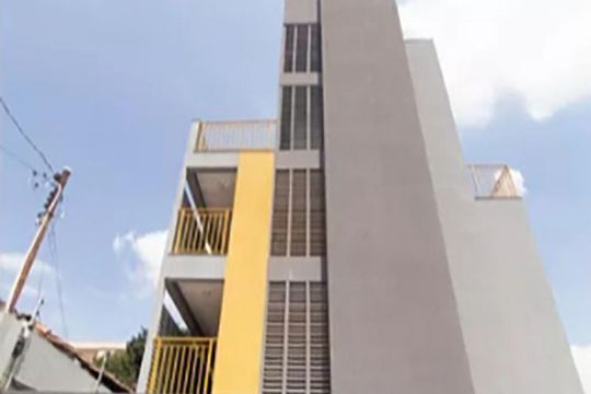 Vista da rua de kitnet/studio à venda com 1 quarto, 28m² em Vila Carrão, São Paulo