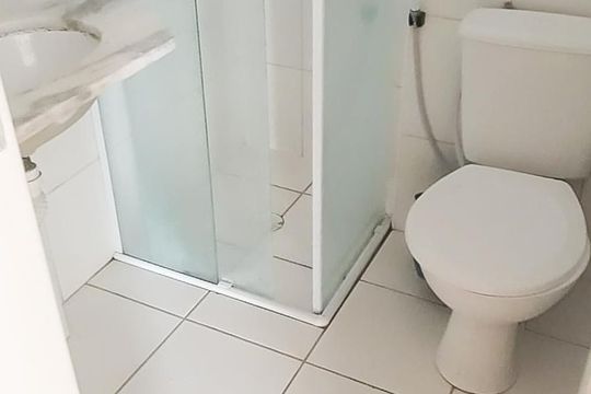 Banheiro 2 de apartamento à venda com 3 quartos, 69m² em Maranhão, São Paulo