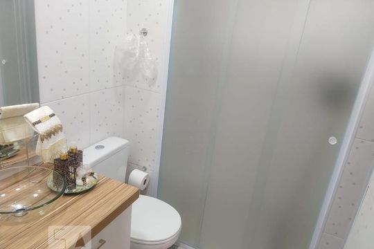 Banheiro de apartamento à venda com 1 quarto, 39m² em Ipiranga, São Paulo