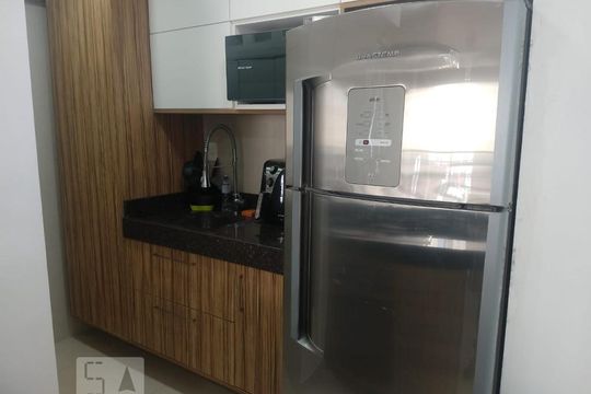 Cozinha de apartamento à venda com 1 quarto, 39m² em Ipiranga, São Paulo