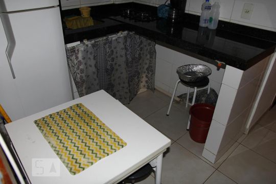 Cozinha de kitnet/studio à venda com 1 quarto, 30m² em Centro, Rio de Janeiro