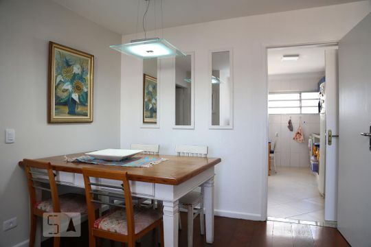 Sala de Jantar de apartamento para alugar com 3 quartos, 105m² em Jardim Taboão, São Paulo