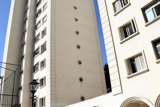 Fachada de apartamento para alugar com 3 quartos, 105m² em Jardim Taboão, São Paulo