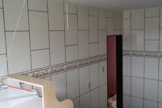 Cozinha e Área de Serviço de apartamento à venda com 2 quartos, 74m² em Curicica, Rio de Janeiro