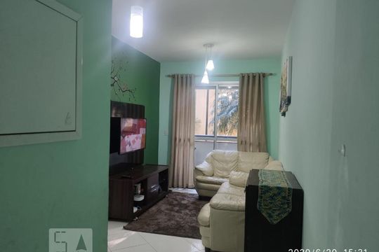 Sala de apartamento à venda com 2 quartos, 55m² em Vila Santa Teresa (zona Sul), São Paulo