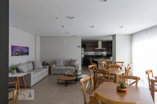 Salão de Festas de kitnet/studio para alugar com 1 quarto, 26m² em Mirandópolis, São Paulo