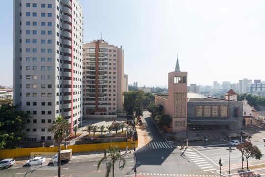 Vista de kitnet/studio para alugar com 1 quarto, 26m² em Mirandópolis, São Paulo