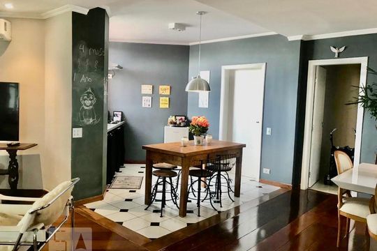 cozinha de apartamento à venda com 3 quartos, 270m² em Real Parque, São Paulo