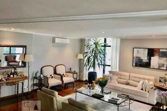 sala de apartamento à venda com 3 quartos, 270m² em Real Parque, São Paulo