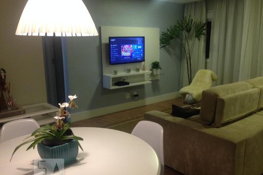 Sala de apartamento para alugar com 2 quartos, 64m² em Jardim Parque Morumbi, São Paulo