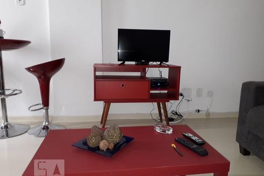 Sala de apartamento para alugar com 1 quarto, 50m² em Copacabana, Rio de Janeiro