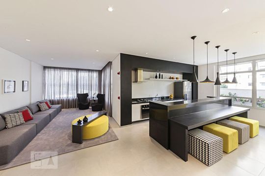 Salão de Festas de kitnet/studio para alugar com 1 quarto, 40m² em Bela Vista, São Paulo