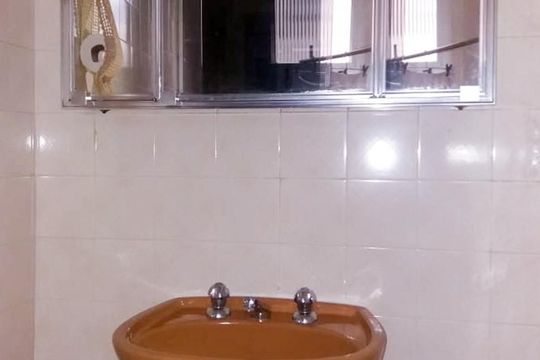 Banheiro de apartamento à venda com 1 quarto, 37m² em Santa Cecília, São Paulo