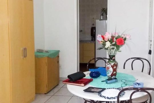 Sala de apartamento à venda com 1 quarto, 37m² em Santa Cecília, São Paulo