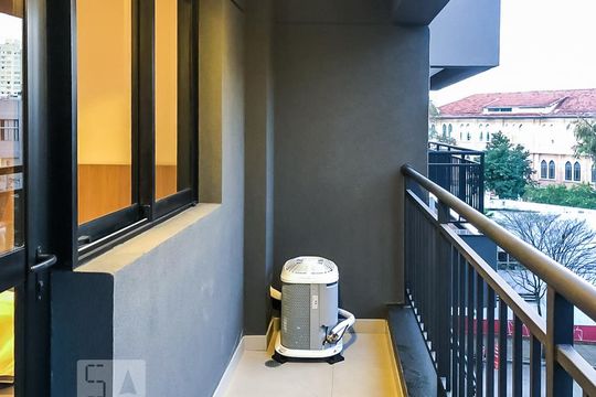 Varanda do Studio de kitnet/studio à venda com 1 quarto, 21m² em Vila Mariana, São Paulo