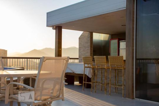 Terraço de apartamento à venda com 2 quartos, 160m² em Barra da Tijuca, Rio de Janeiro