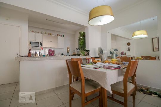 Sala de Jantar de apartamento à venda com 3 quartos, 99m² em Mansões Santo Antônio, Campinas