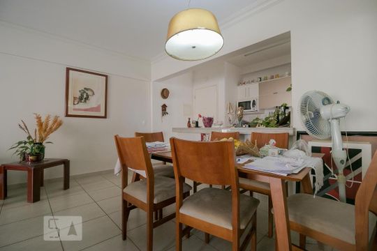Sala de Jantar de apartamento à venda com 3 quartos, 99m² em Mansões Santo Antônio, Campinas