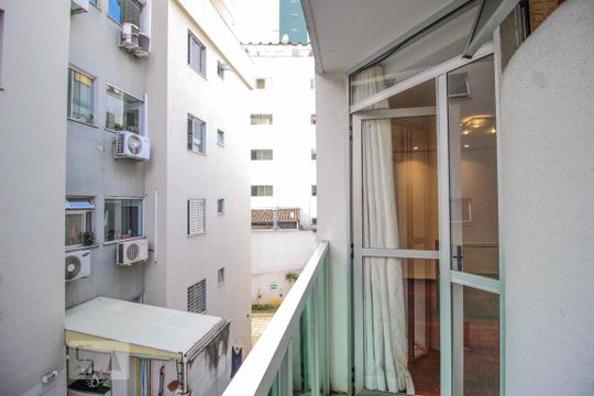 Varanda da Sala de apartamento para alugar com 5 quartos, 187m² em Santo Antônio, Belo Horizonte