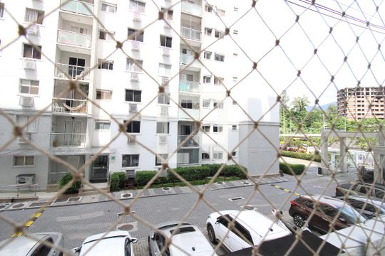 Vista do Quarto 02 de apartamento para alugar com 2 quartos, 55m² em Barra da Tijuca, Rio de Janeiro