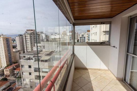 Varanda de apartamento à venda com 3 quartos, 144m² em Perdizes, São Paulo