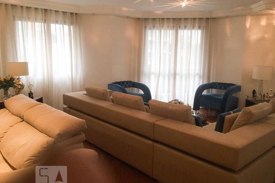 Sala de apartamento para alugar com 3 quartos, 197m² em Vila Gomes Cardim, São Paulo