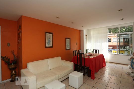 Sala de apartamento para alugar com 3 quartos, 90m² em Copacabana, Rio de Janeiro