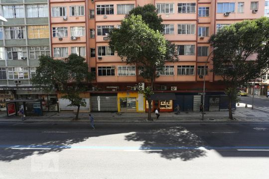 Vista da Sala de apartamento para alugar com 3 quartos, 90m² em Copacabana, Rio de Janeiro