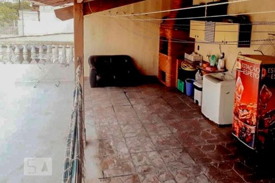 Área Externa - Churrasqueira de casa à venda com 3 quartos, 239m² em Vila Talarico, São Paulo