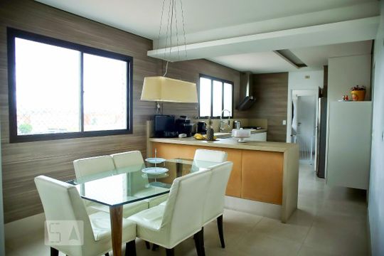 Cozinha de apartamento à venda com 3 quartos, 186m² em Tatuapé, São Paulo