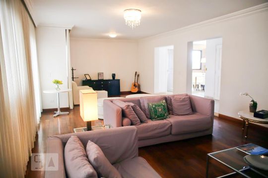 Sala de apartamento à venda com 3 quartos, 186m² em Tatuapé, São Paulo