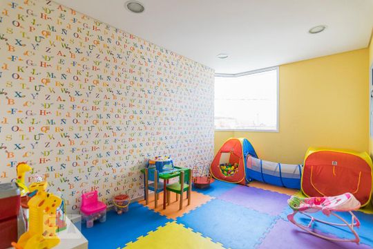 Brinquedoteca de apartamento para alugar com 3 quartos, 95m² em Campestre, Santo André
