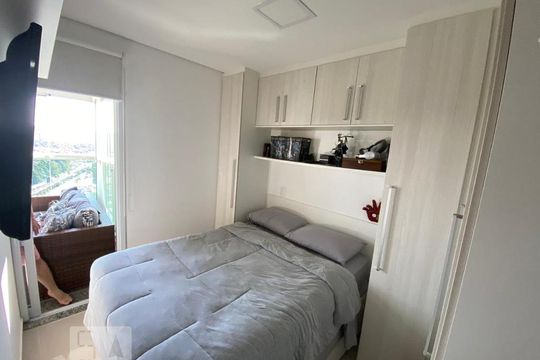 Suíte de apartamento à venda com 1 quarto, 43m² em Jardim Aeroporto, São Paulo