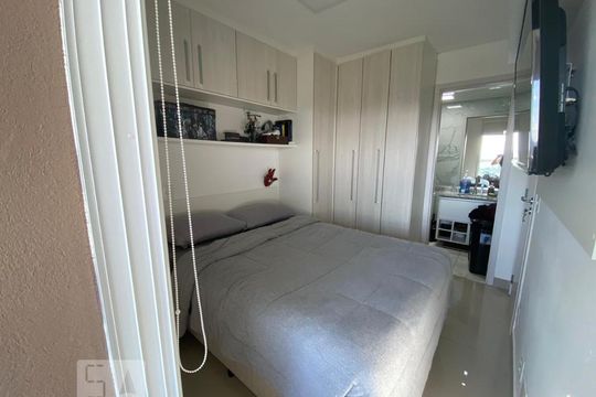 Suíte de apartamento à venda com 1 quarto, 43m² em Jardim Aeroporto, São Paulo