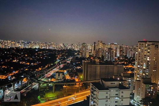 Vista Varanda gourmet de apartamento à venda com 1 quarto, 43m² em Jardim Aeroporto, São Paulo