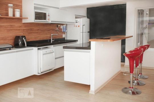 Cozinha de apartamento à venda com 3 quartos, 127m² em Perdizes, São Paulo