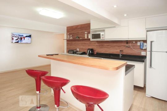 Cozinha de apartamento à venda com 3 quartos, 127m² em Perdizes, São Paulo