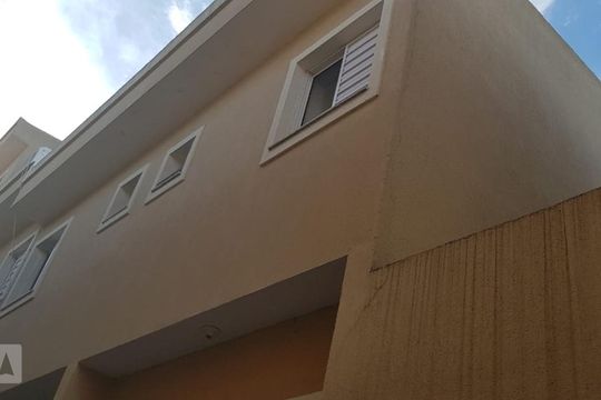 Fachada do bloco de casa de condomínio à venda com 2 quartos, 61m² em Cupecê, São Paulo