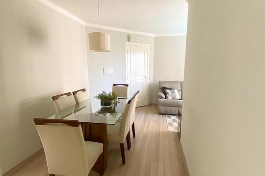 Sala de apartamento à venda com 2 quartos, 60m² em Chácara Califórnia, São Paulo