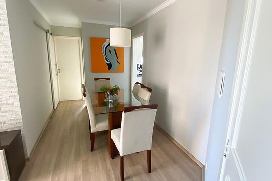 Sala de apartamento à venda com 2 quartos, 60m² em Chácara Califórnia, São Paulo