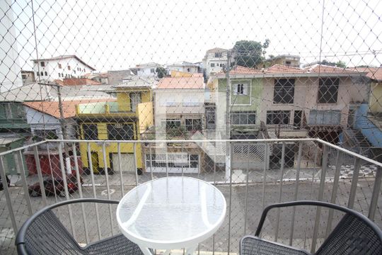 Varanda de apartamento à venda com 3 quartos, 77m² em Jardim da Glória, São Paulo
