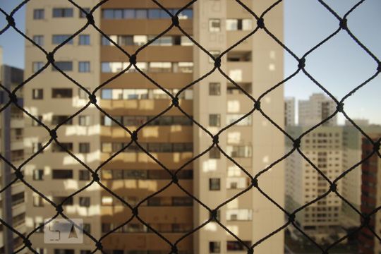 Vista da Sala de apartamento à venda com 1 quarto, 32m² em Sul (águas Claras), Brasília