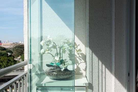 sacada sala de kitnet/studio à venda com 1 quarto, 20m² em Santana, São Paulo