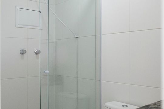 banheiro de kitnet/studio à venda com 1 quarto, 20m² em Santana, São Paulo