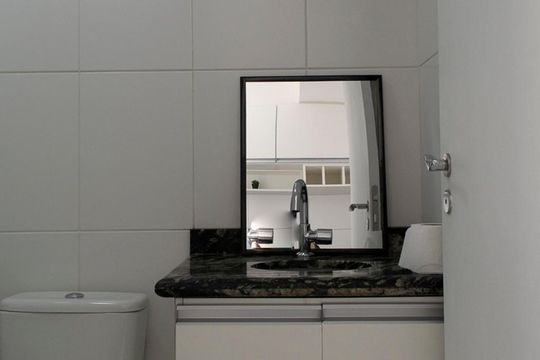 banheiro de kitnet/studio à venda com 1 quarto, 20m² em Santana, São Paulo
