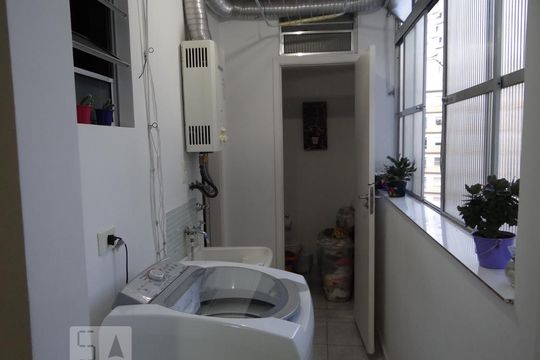 Área de Serviço de apartamento à venda com 2 quartos, 72m² em Vila Nova Conceição, São Paulo