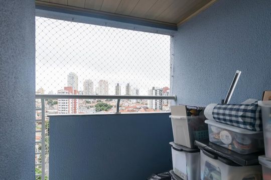Varanda de apartamento à venda com 3 quartos, 92m² em Bosque da Saúde, São Paulo