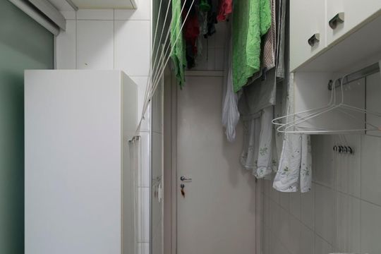 Área de serviço de apartamento à venda com 3 quartos, 92m² em Bosque da Saúde, São Paulo