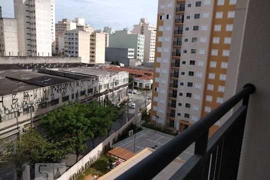 Vista Varanda Sala de apartamento para alugar com 2 quartos, 43m² em Bom Retiro, São Paulo