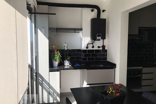 Varanda de apartamento à venda com 1 quarto, 38m² em Vila Suzana, São Paulo